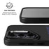 NFL Baltimore Ravens Black Performance Series Galaxy S25 Ultra Kickstand Case